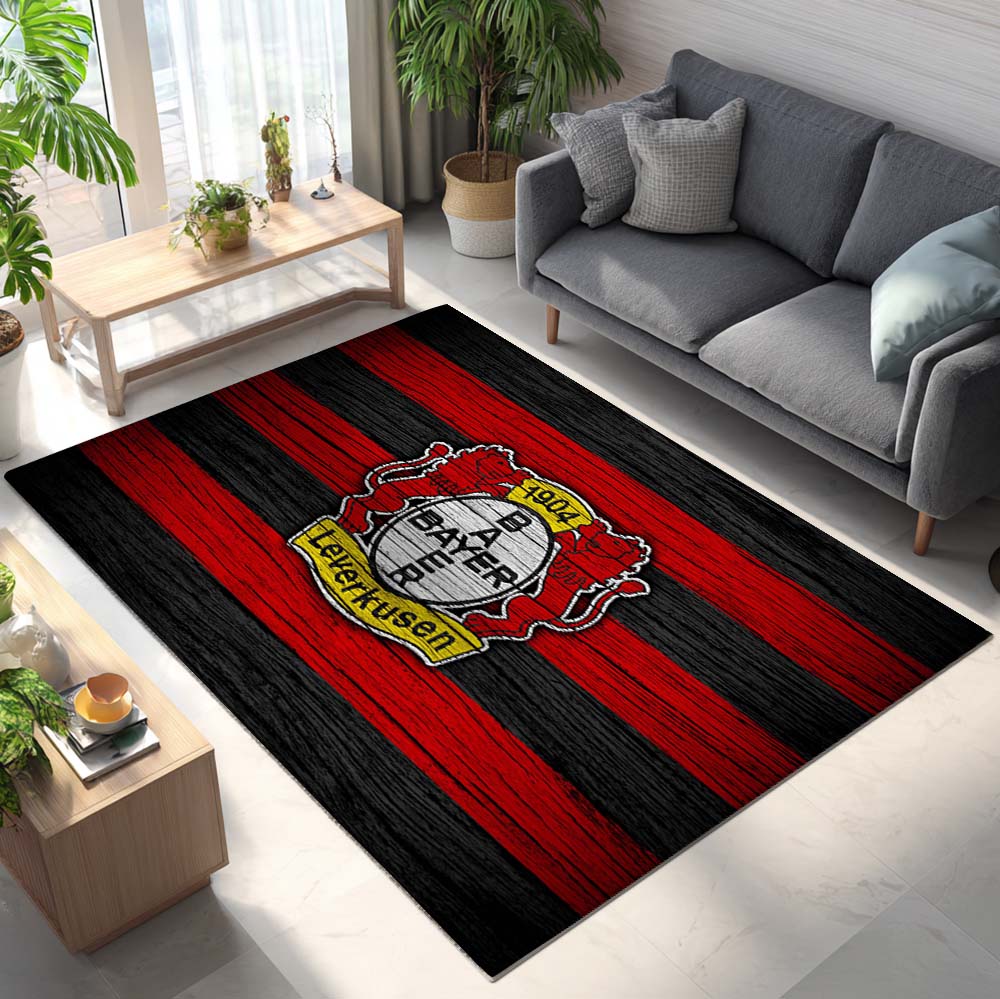 FC Bayer 04 Leverkusen - B04 Teppich - Design 06 - Teppich für Fans