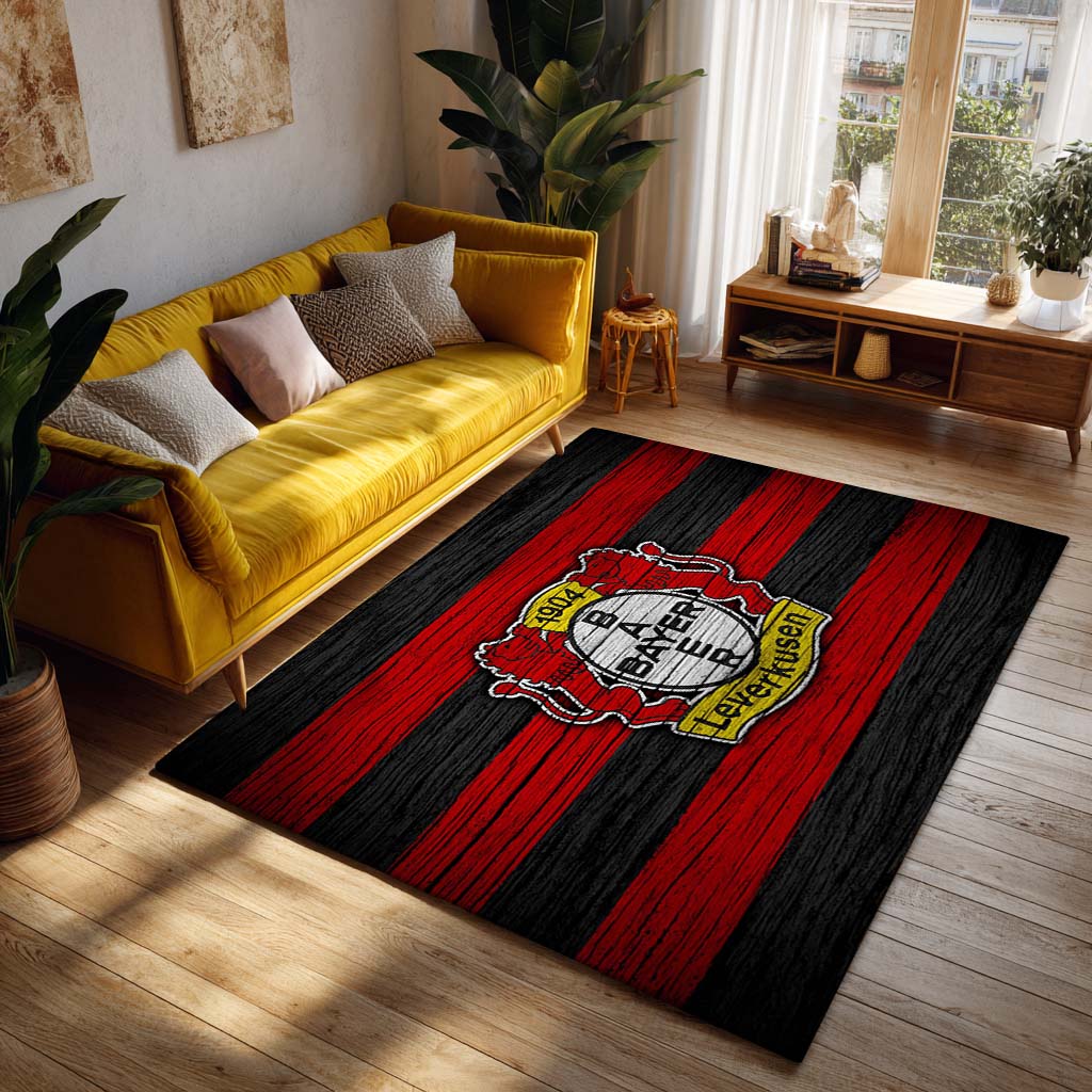 FC Bayer 04 Leverkusen - B04 Teppich - Design 06 - Teppich für Fans 2