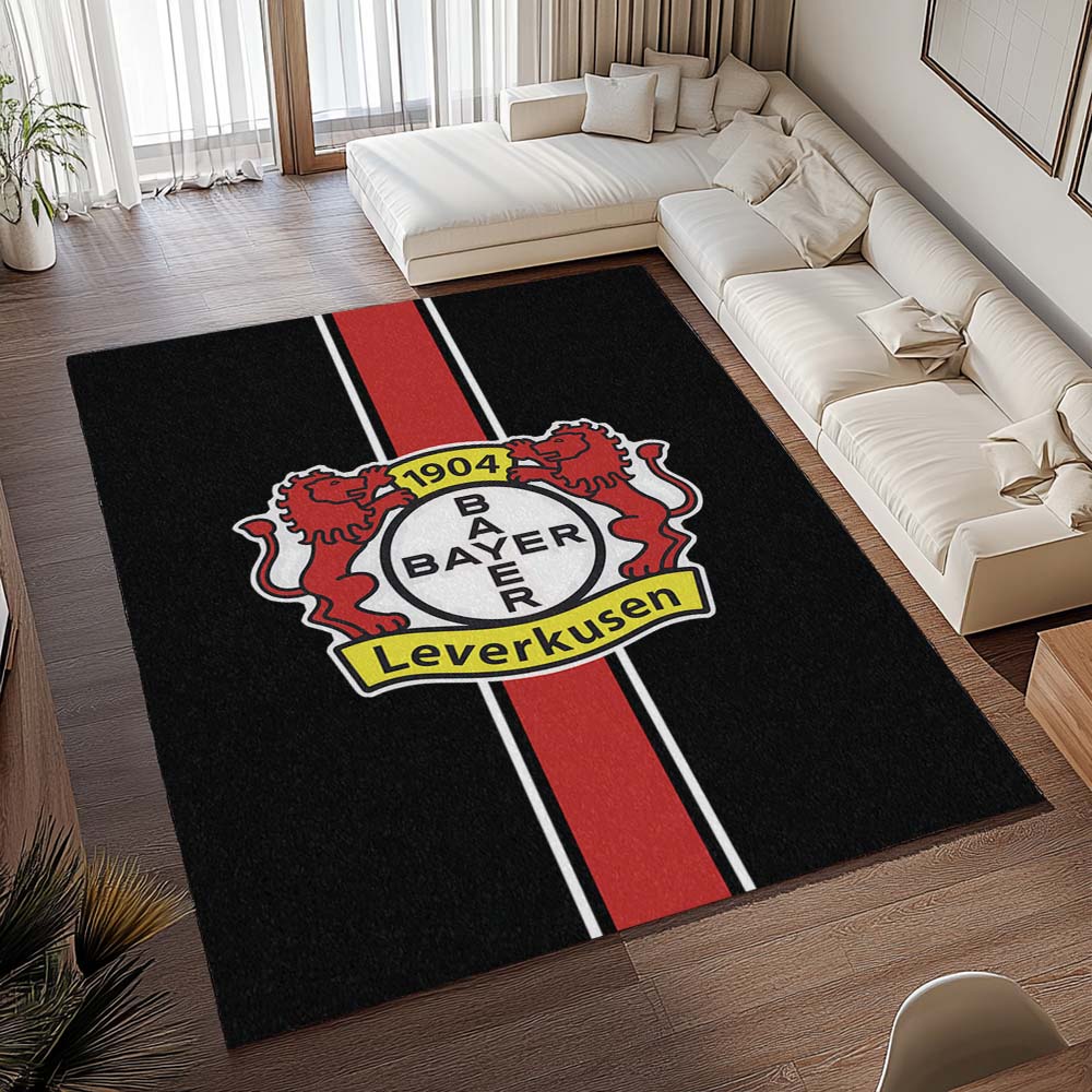 FC Bayer 04 Leverkusen - B04 Teppich - Design 21 - Teppich für Fans 2
