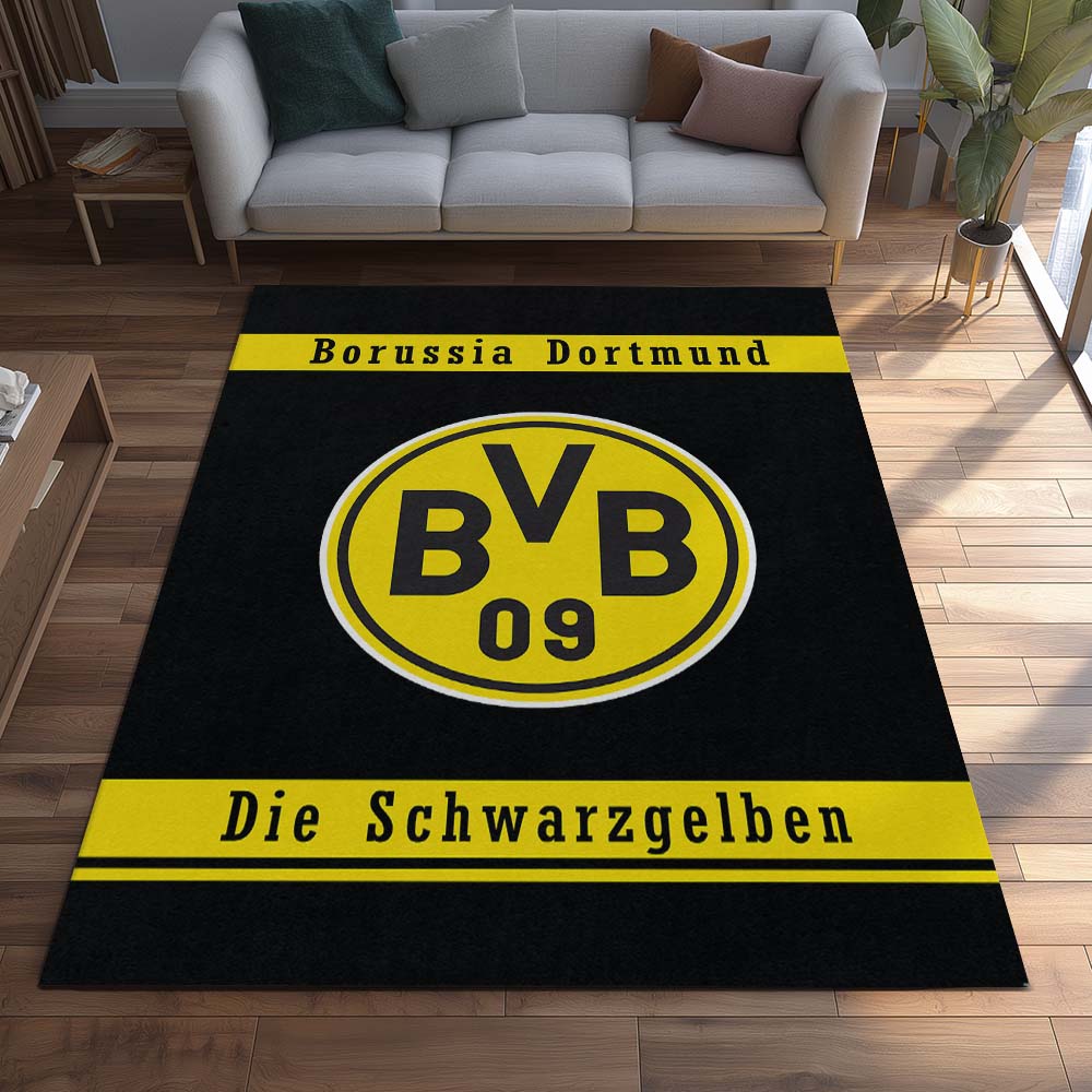 Borussia Dortmund - BVB Teppich - Design 24 - Teppich für Fans
