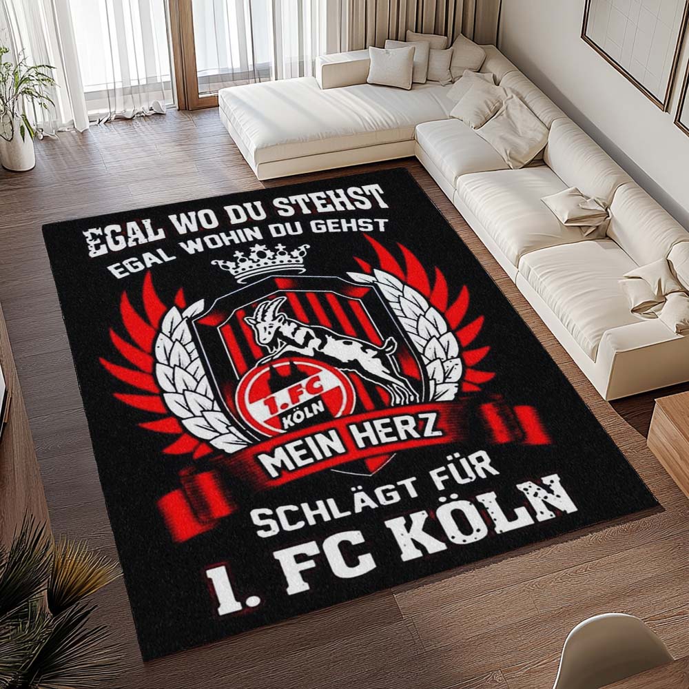 1. FC Köln - Effzeh Teppich - Design 34 - Teppich für Fans 2