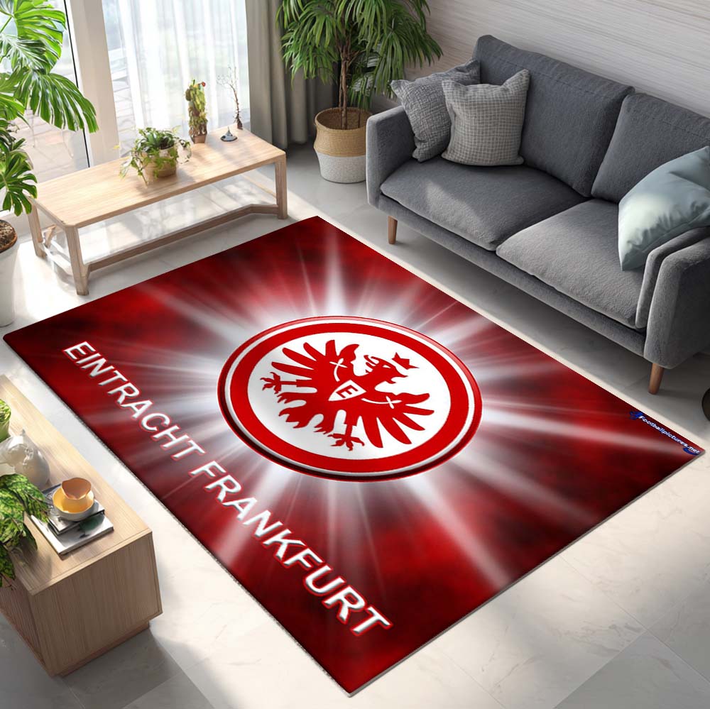 Eintracht Frankfurt - SGE Teppich - Design 12 - Teppich für Fans