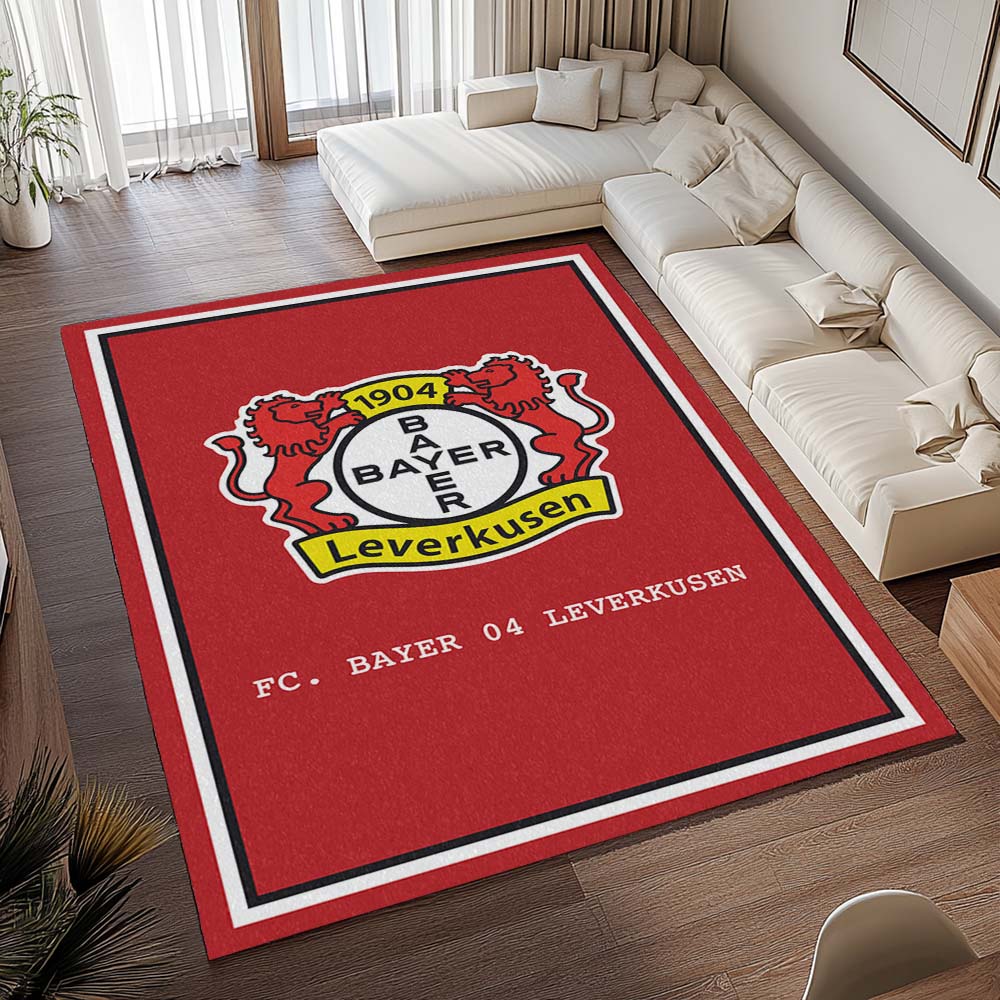 FC Bayer 04 Leverkusen - B04 Teppich - Design 20 - Teppich für Fans 2