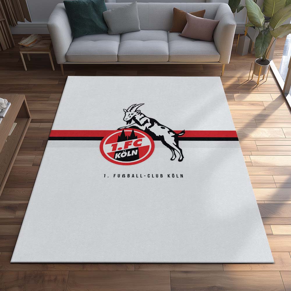 1. FC Köln - Effzeh Teppich - Design 30 - Teppich für Fans