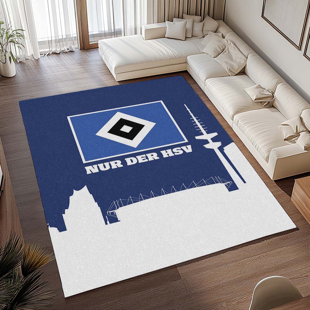 Hamburger SV - HSV Teppich 21 - Teppich für Fans 2