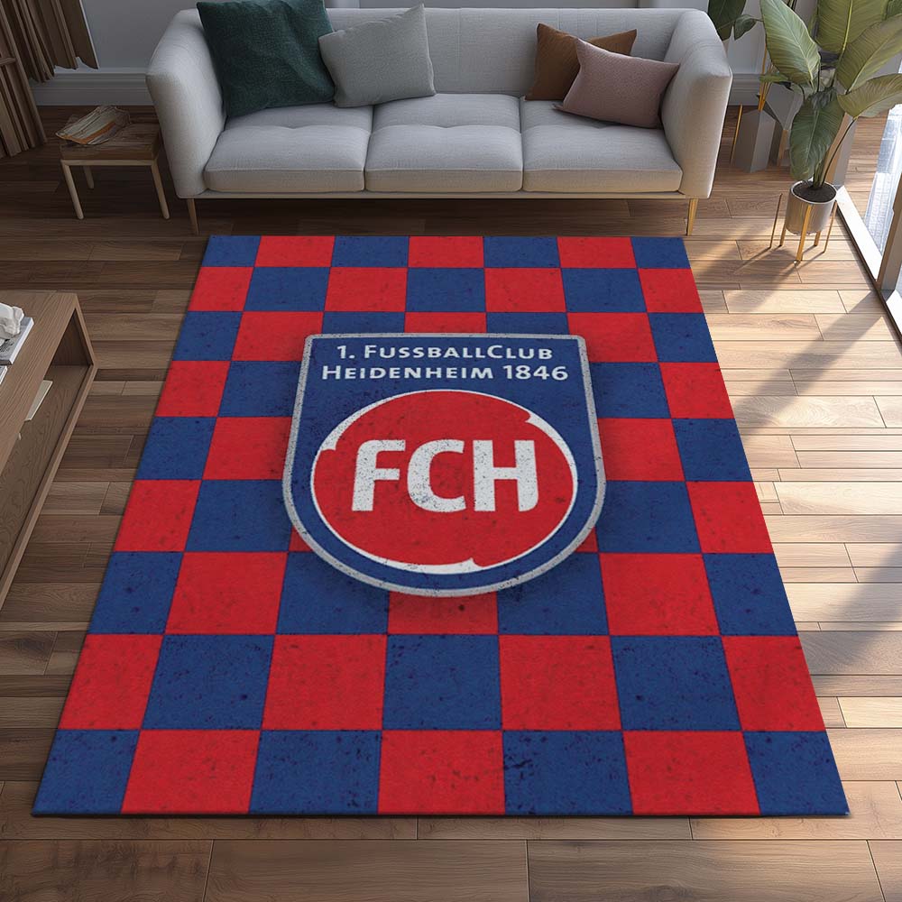 1. FC Heidenheim - FCH Teppich 19 - Teppich für Fans