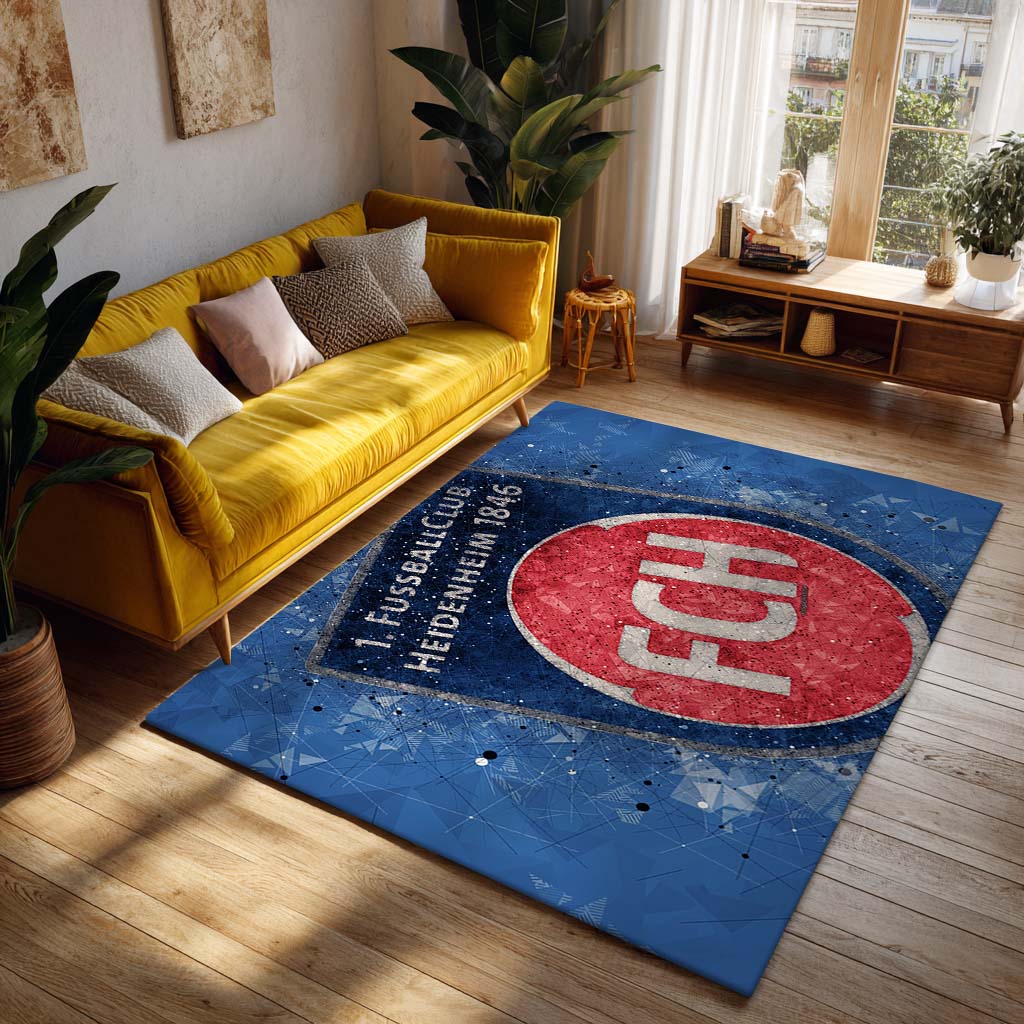 1. FC Heidenheim - FCH Teppich 04 - Teppich für Fans 2