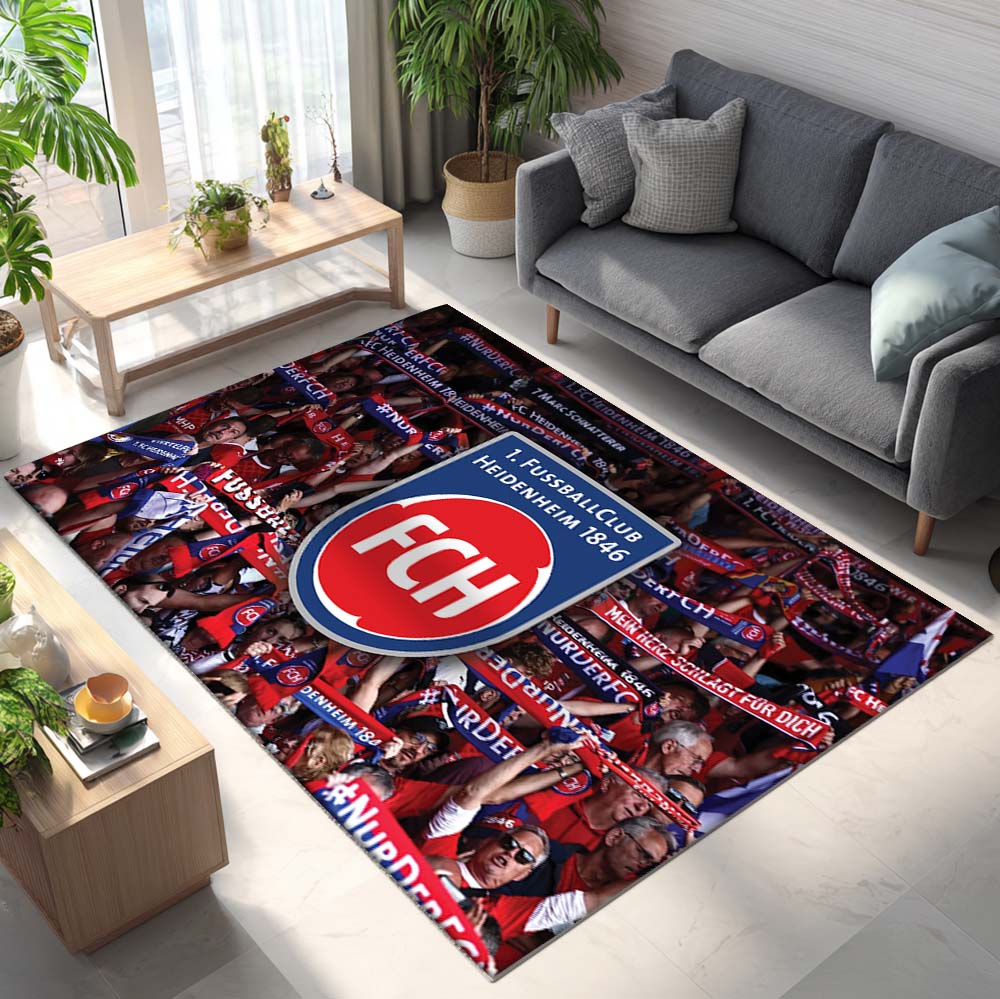 1. FC Heidenheim - FCH Teppich 12 - Teppich für Fans
