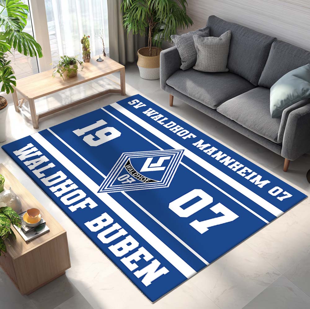 SV Waldhof Mannheim 07 - Waldhof Mannheim Teppich 02 - Teppich für Fans