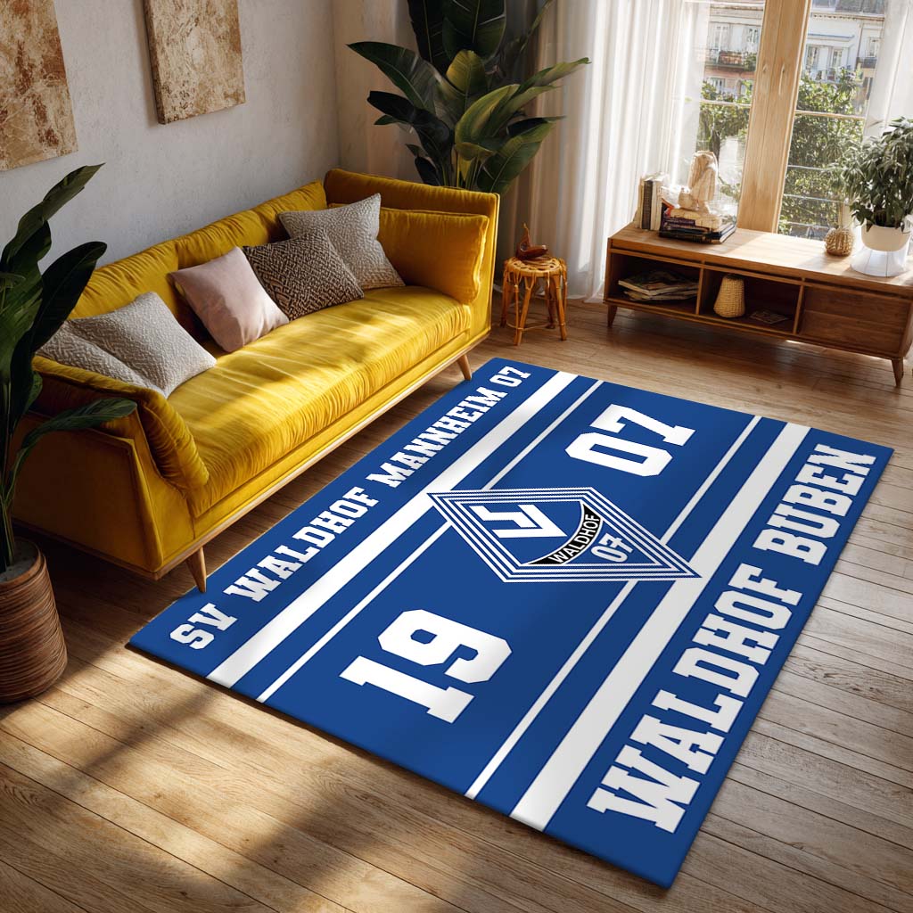 SV Waldhof Mannheim 07 - Waldhof Mannheim Teppich 02 - Teppich für Fans 2