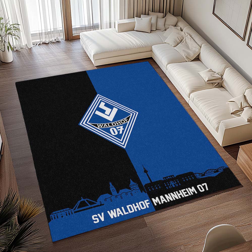 SV Waldhof Mannheim 07 - Waldhof Mannheim Teppich 14 - Teppich für Fans 2