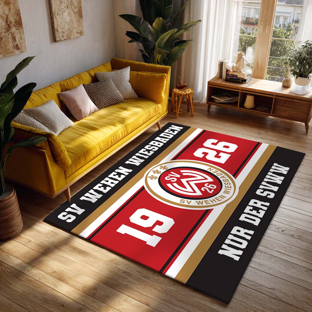 SV Wehen Wiesbaden Teppich 02 - Teppich für Fans 2