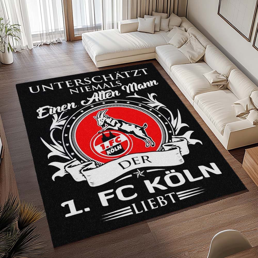 1. FC Köln - Effzeh Teppich - Design 24 - Teppich für Fans 2