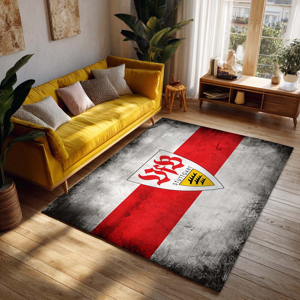 VfB Stuttgart - VfB Stuttgart Teppich 08 - Teppich für Fans 2