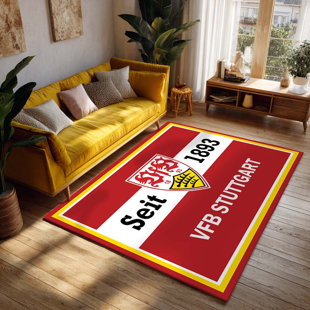 VfB Stuttgart - VfB Stuttgart Teppich 01 - Teppich für Fans 2