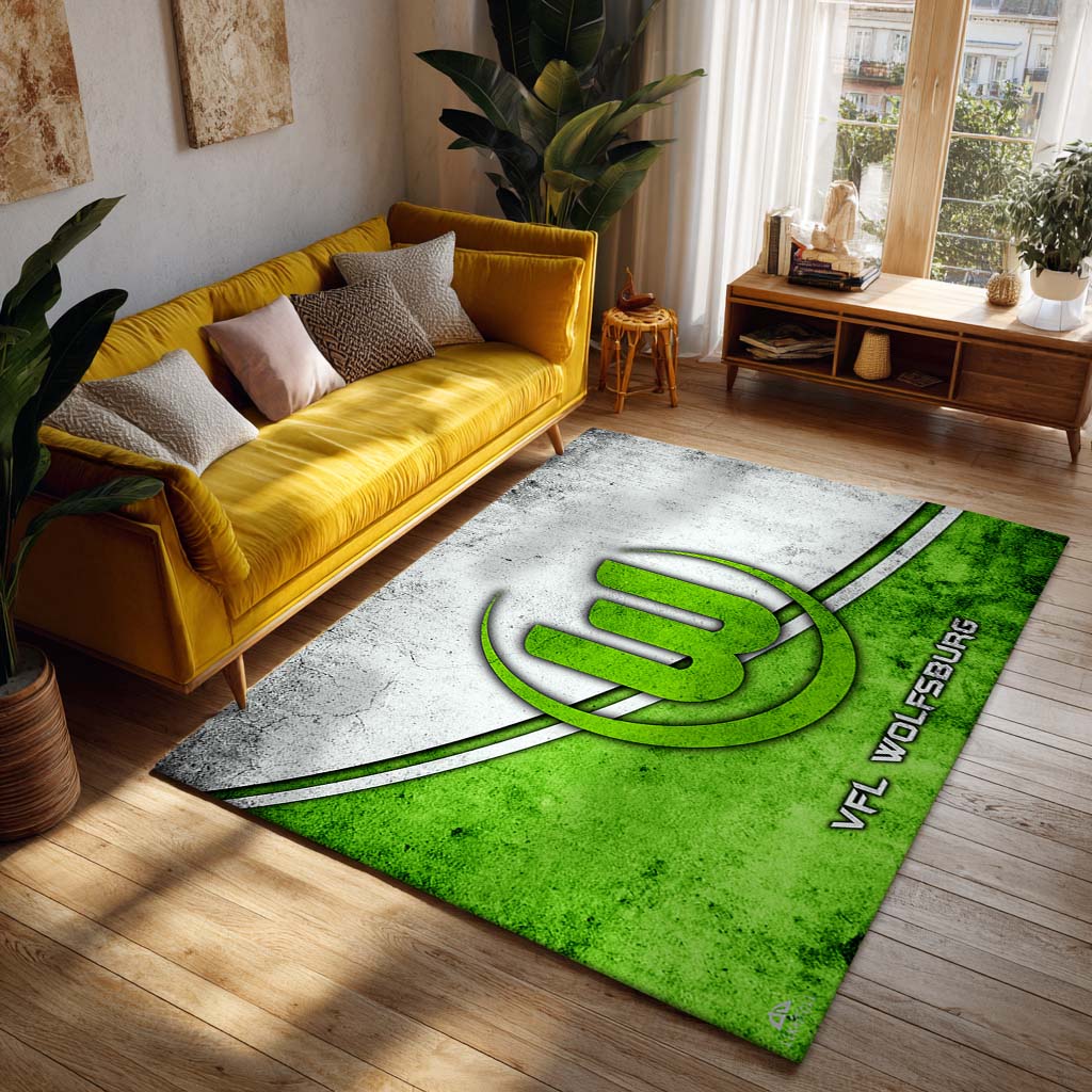 VfL Wolfsburg Teppich 14 - Teppich für Fans 2