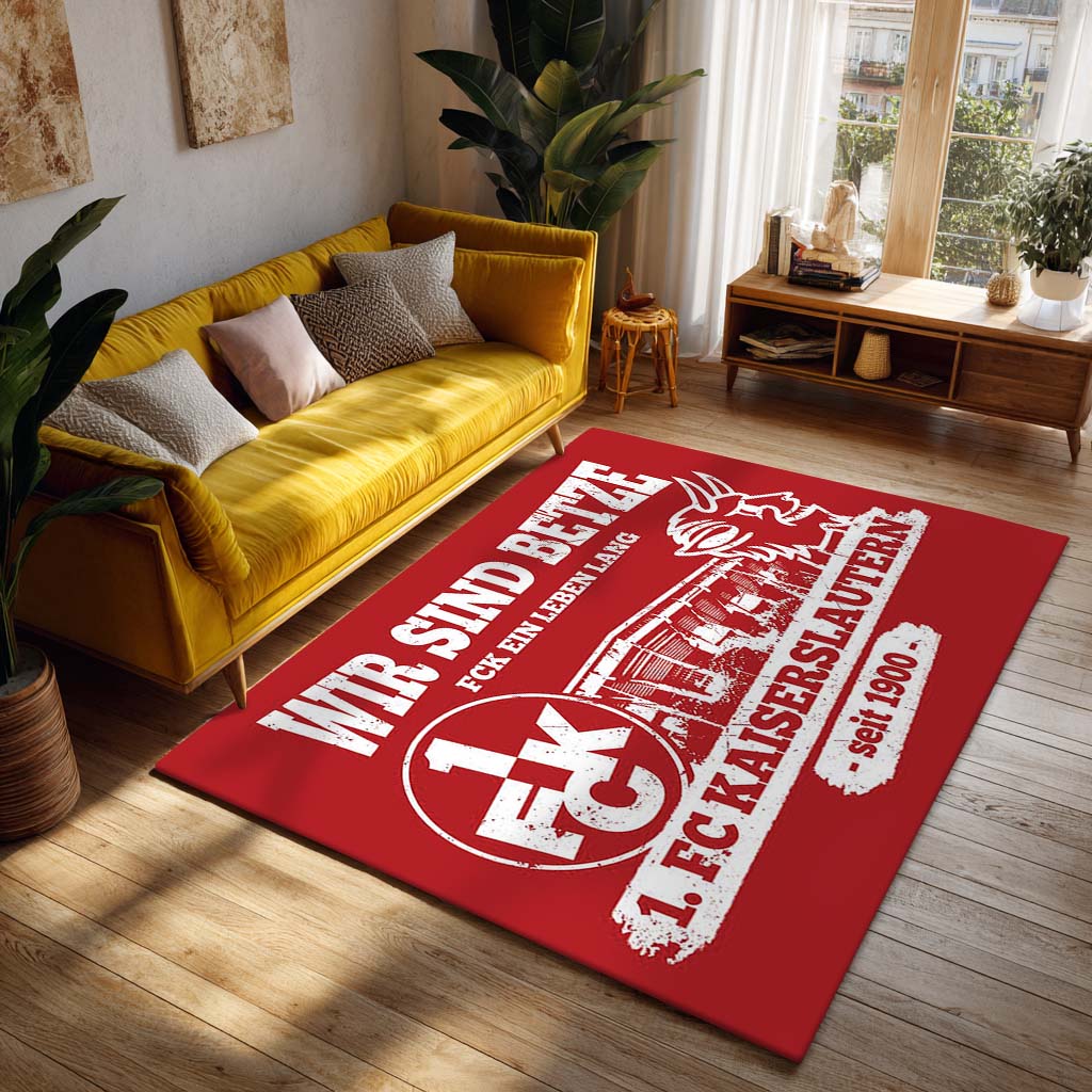 1. FC Kaiserslautern - FCK Teppich - Design 01 - Teppich für Fans 2