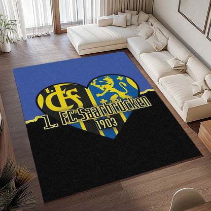 1. FC Saarbrücken - FCS Teppich 17 - Teppich für Fans