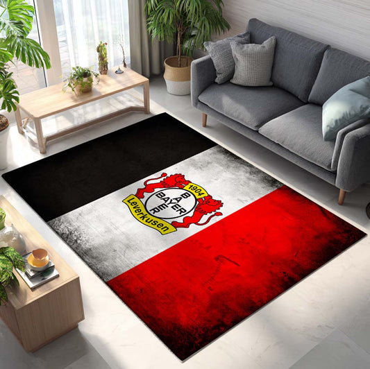 FC Bayer 04 Leverkusen - B04 Teppich - Design 19 - Teppich für Fans