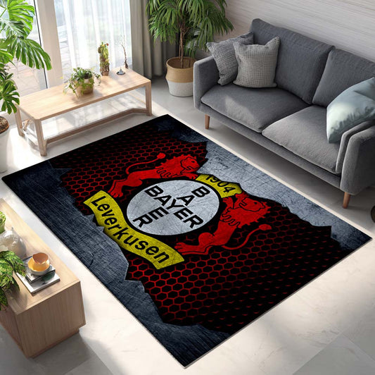 FC Bayer 04 Leverkusen - B04 Teppich - Design 17 - Teppich für Fans