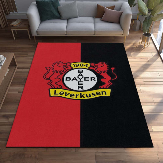 FC Bayer 04 Leverkusen - B04 Teppich - Design 25 - Teppich für Fans