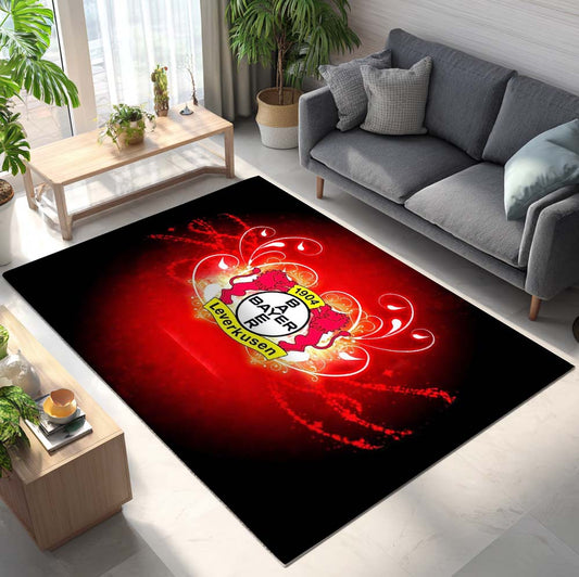 FC Bayer 04 Leverkusen - B04 Teppich - Design 11 - Teppich für Fans