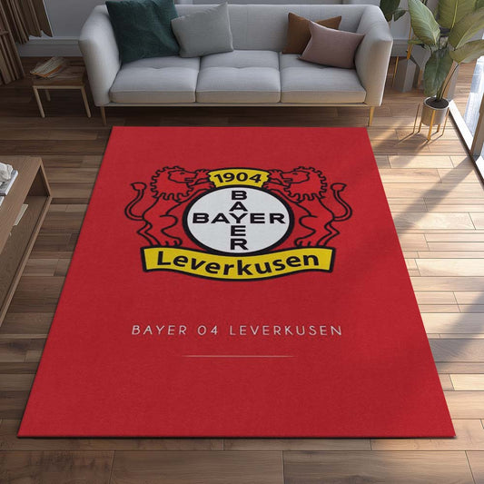FC Bayer 04 Leverkusen - B04 Teppich - Design 24 - Teppich für Fans