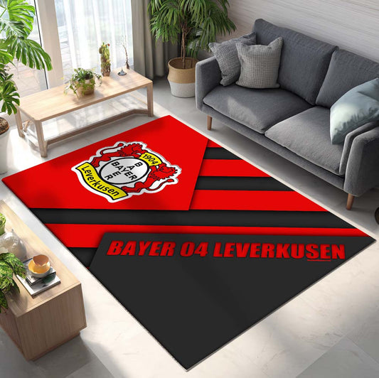 FC Bayer 04 Leverkusen - B04 Teppich - Design 09 - Teppich für Fans