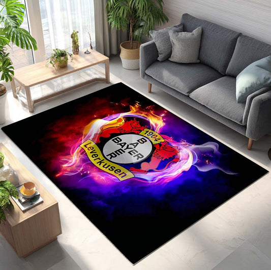 FC Bayer 04 Leverkusen - B04 Teppich - Design 07 - Teppich für Fans