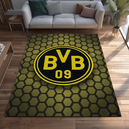 Borussia Dortmund - BVB Teppich - Design 29 - Teppich für Fans
