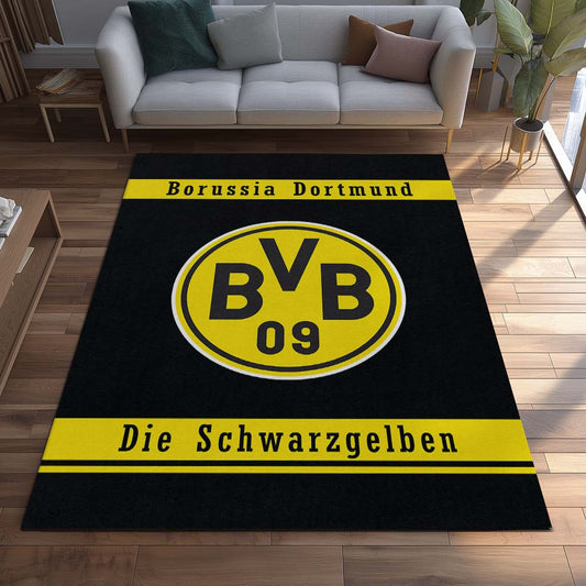 Borussia Dortmund - BVB Teppich - Design 24 - Teppich für Fans