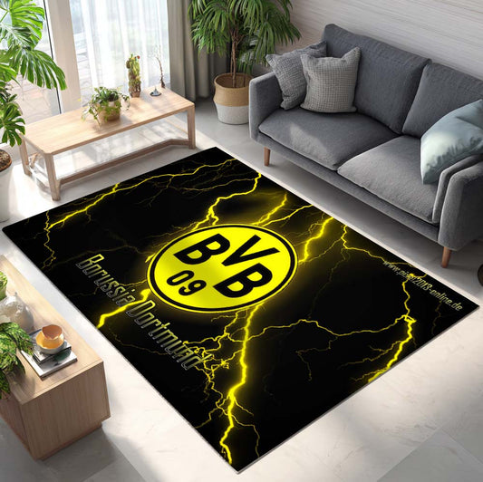 Borussia Dortmund - BVB Teppich - Design 19 - Teppich für Fans