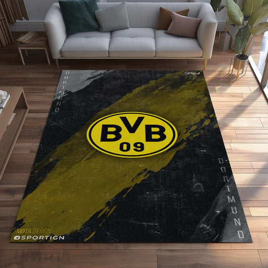 Borussia Dortmund - BVB Teppich - Design 36 - Teppich für Fans