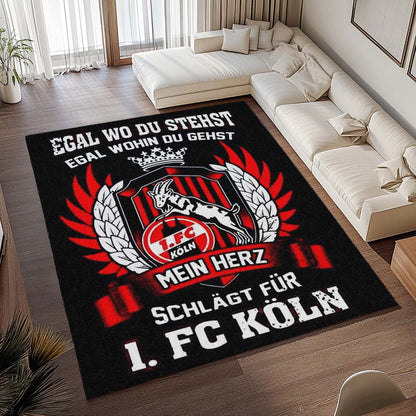 1. FC Köln - Effzeh Teppich - Design 34 - Teppich für Fans 2