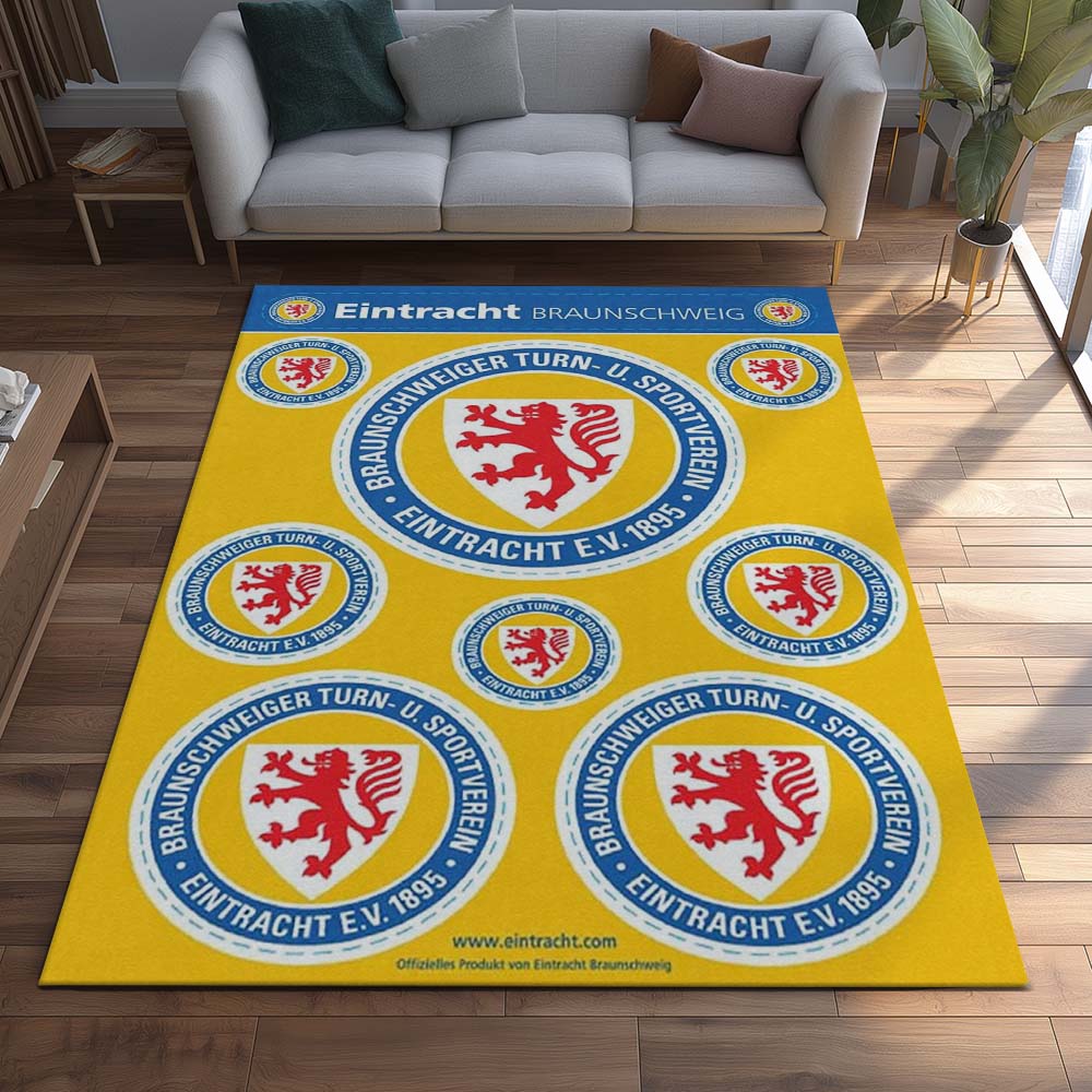 Eintracht Braunschweig Teppich - Design 17 - Teppich für Fans