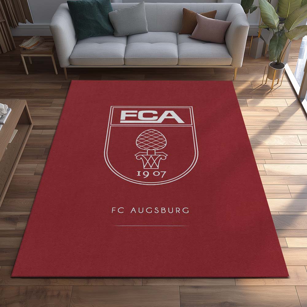 FC Augsburg - FCA Teppich - Design 24 - Teppich für Fans