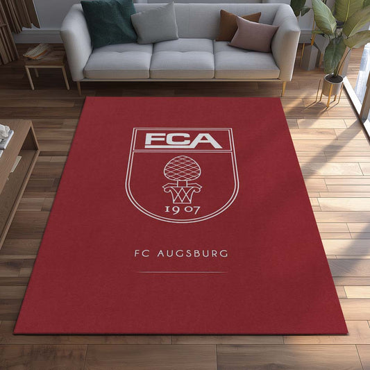 FC Augsburg - FCA Teppich - Design 24 - Teppich für Fans