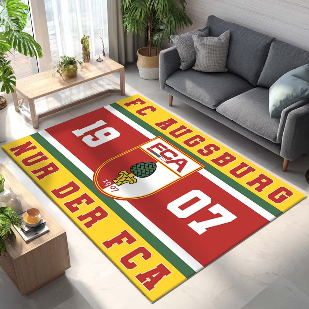 FC Augsburg - FCA Teppich - Design 03 - Teppich für Fans