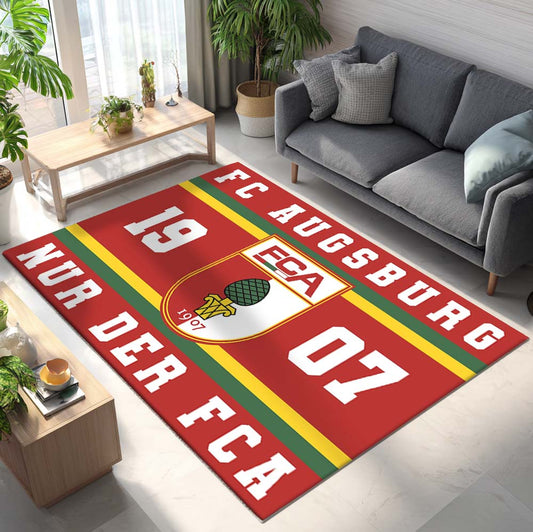 FC Augsburg - FCA Teppich - Design 02 - Teppich für Fans