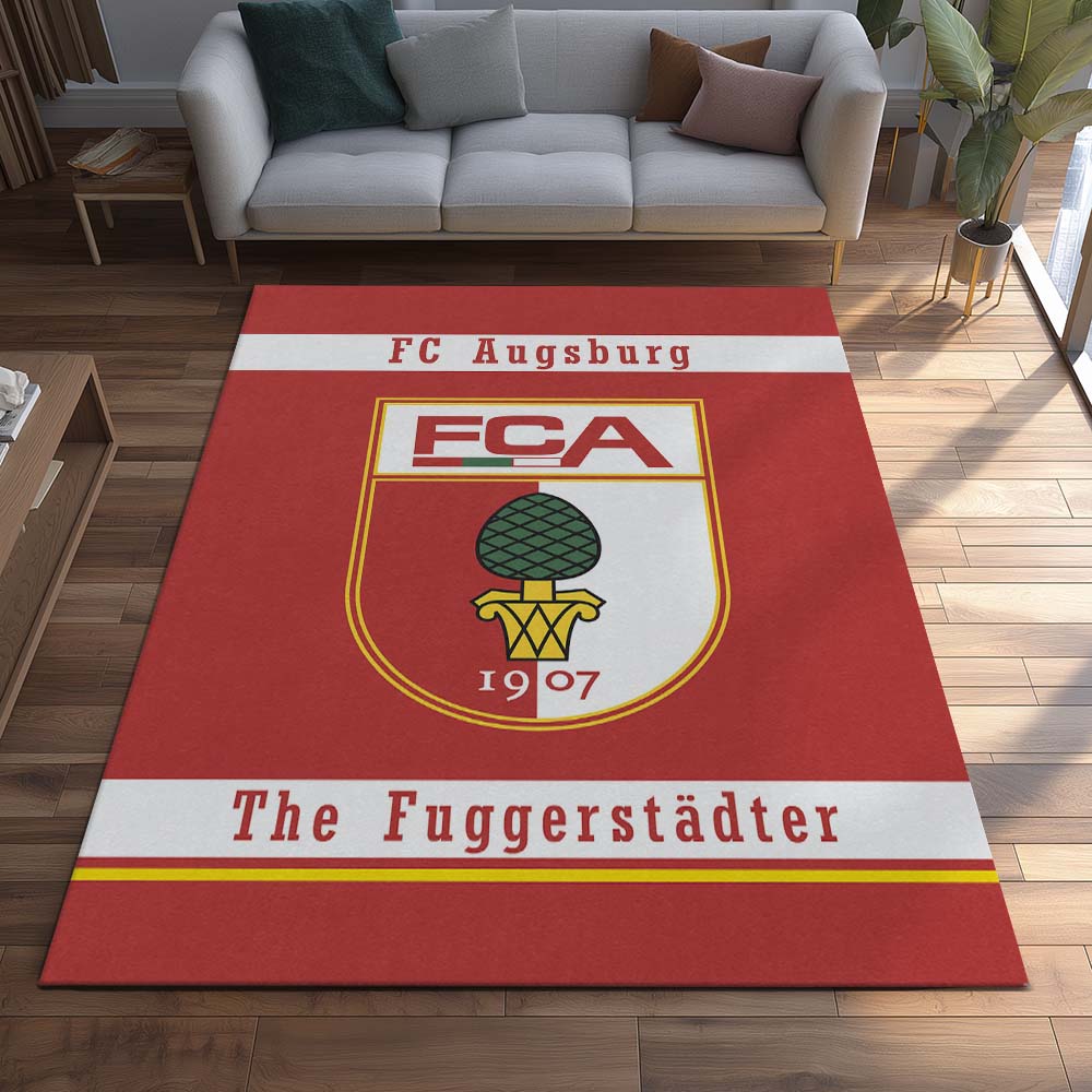 FC Augsburg - FCA Teppich - Design 18 - Teppich für Fans
