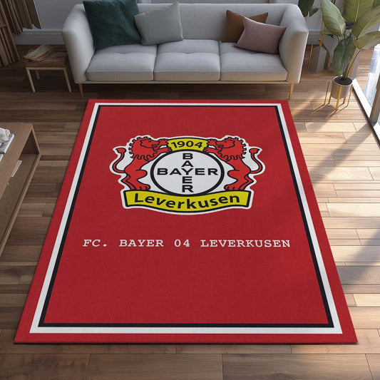 FC Bayer 04 Leverkusen - B04 Teppich - Design 20 - Teppich für Fans