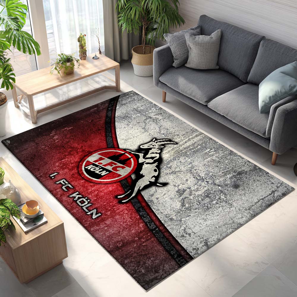 1. FC Köln - Effzeh Teppich - Design 23 - Teppich für Fans