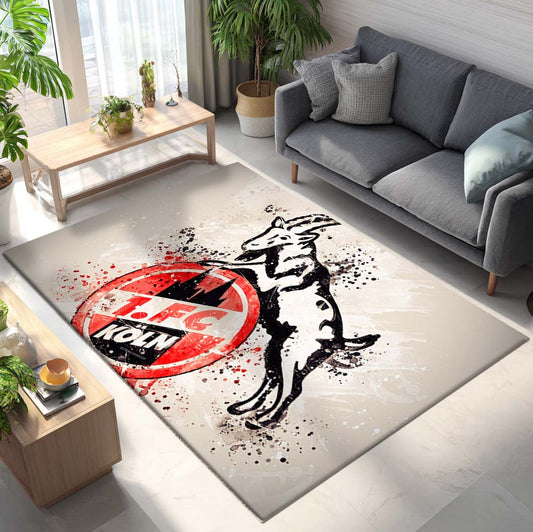 1. FC Köln - Effzeh Teppich - Design 18 - Teppich für Fans