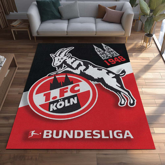 1. FC Köln - Effzeh Teppich - Design 36 - Teppich für Fans