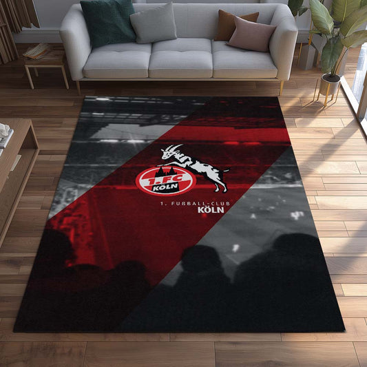 1. FC Köln - Effzeh Teppich - Design 31 - Teppich für Fans