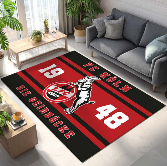 1. FC Köln - Effzeh Teppich - Design 04 - Teppich für Fans
