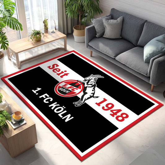 1. FC Köln - Effzeh Teppich - Design 03 - Teppich für Fans