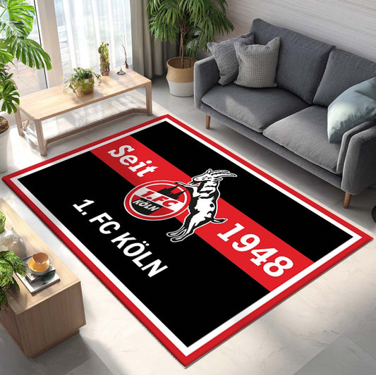 1. FC Köln - Effzeh Teppich - Design 02 - Teppich für Fans