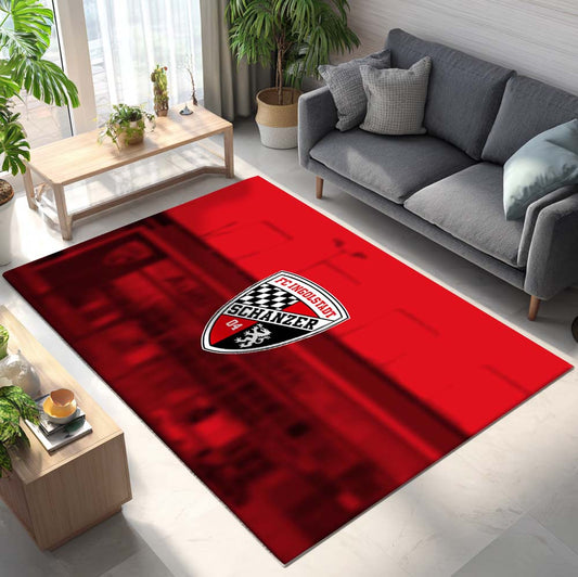 FC Ingolstadt 04 - FCI Teppich - Design 10 - Teppich für Fans