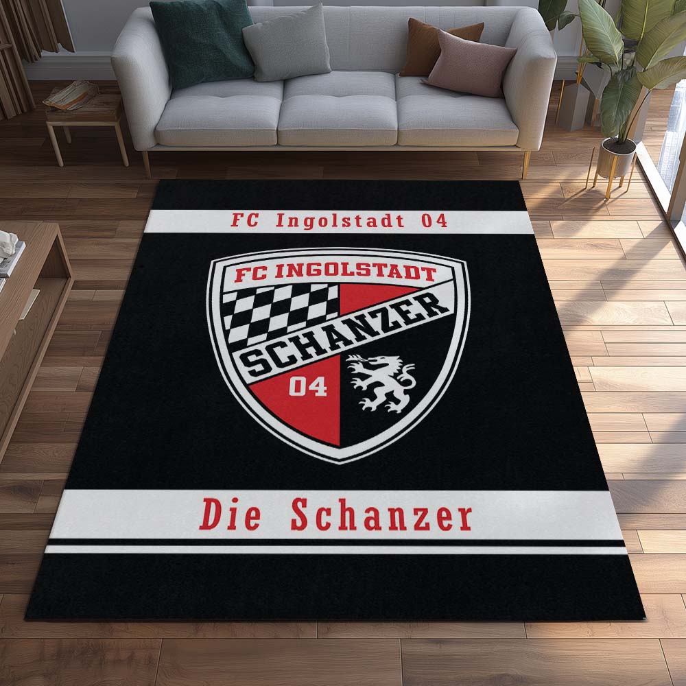FC Ingolstadt 04 - FCI Teppich - Design 12 - Teppich für Fans